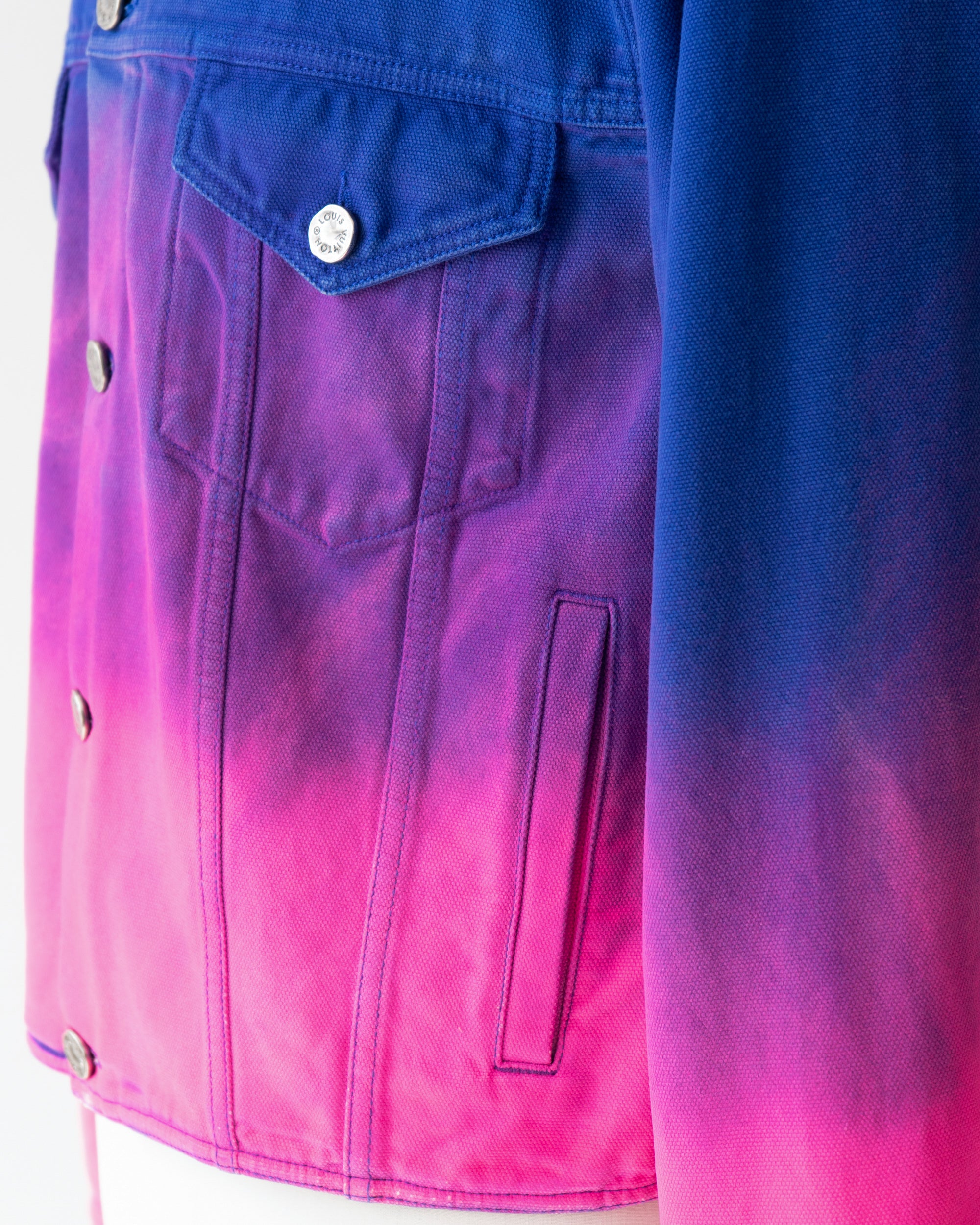 〈LOUIS VUITTON by Virgil Abloh〉Gradient Denim Jacket