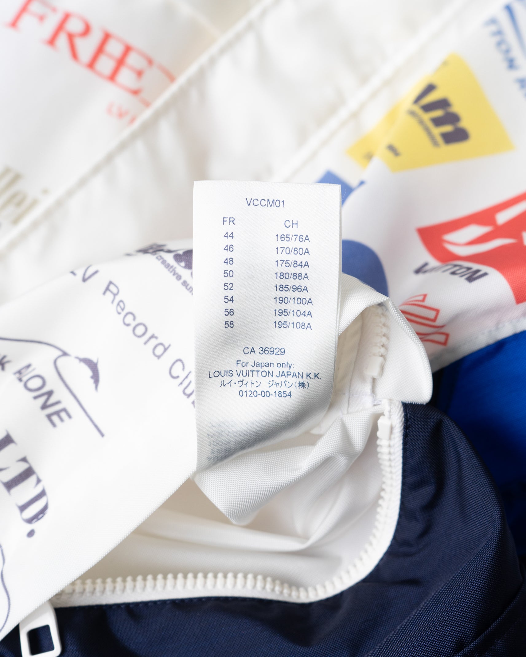 〈LOUIS VUITTON by Virgil Abloh〉Racing Jacket