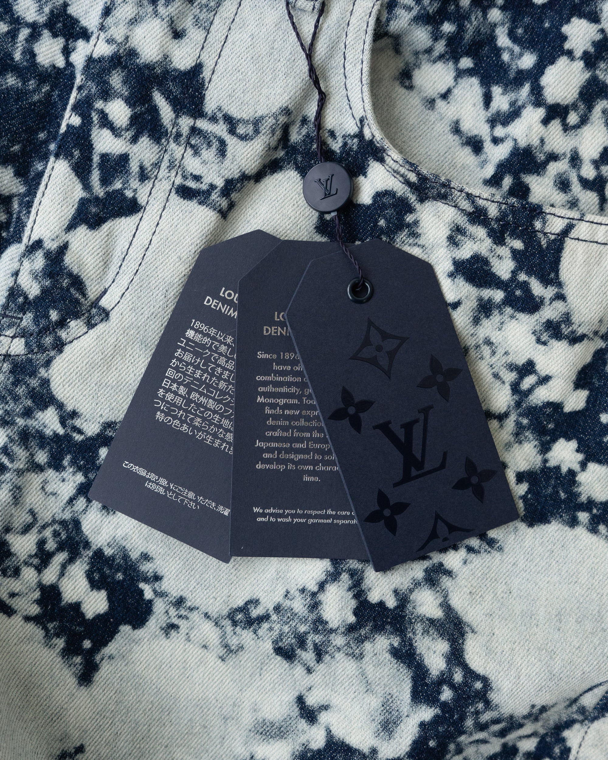 〈LOUIS VUITTON by Virgil Abloh〉Denim pants HGD93WLVE