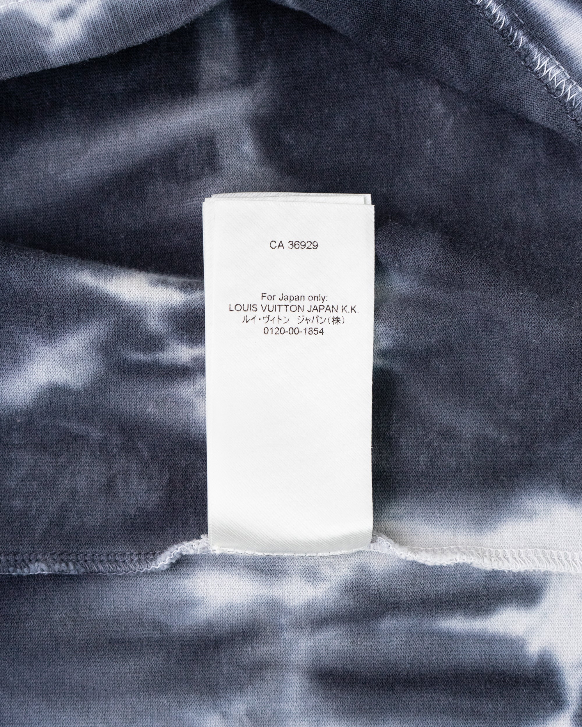 〈LOUIS VUITTON by Virgil Abloh〉Tie-dye T-shirt  RM222 NPL HNY87W 22AW