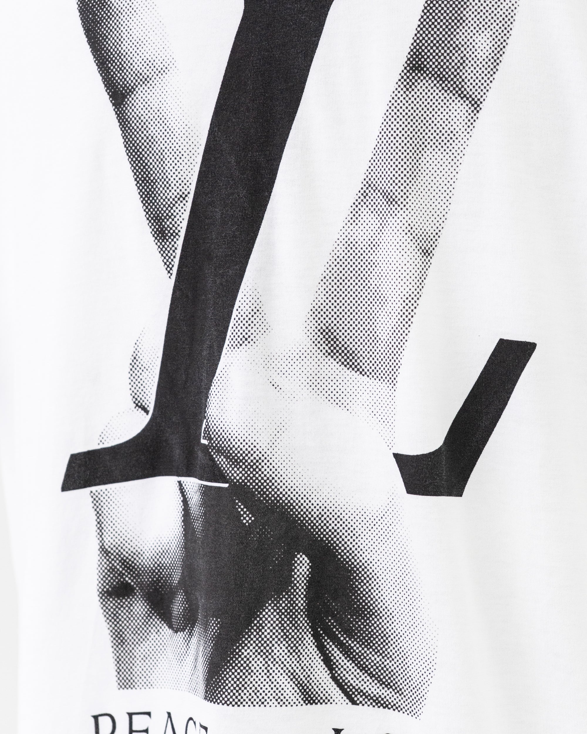〈LOUIS VUITTON by Kim Jones〉PEACE AND LOVE T-shirt RM182 FMB HFY79W 18AW