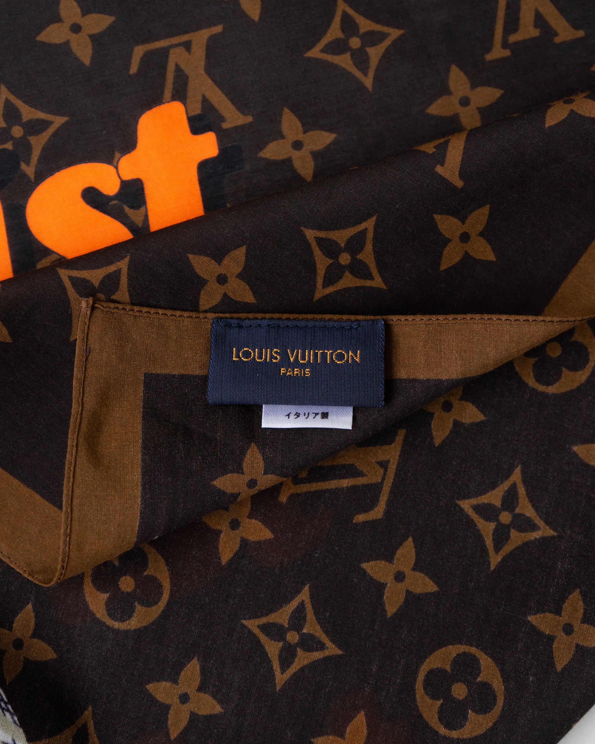 〈LOUIS VUITTON by Virgil Abloh〉LV Collage Bandana