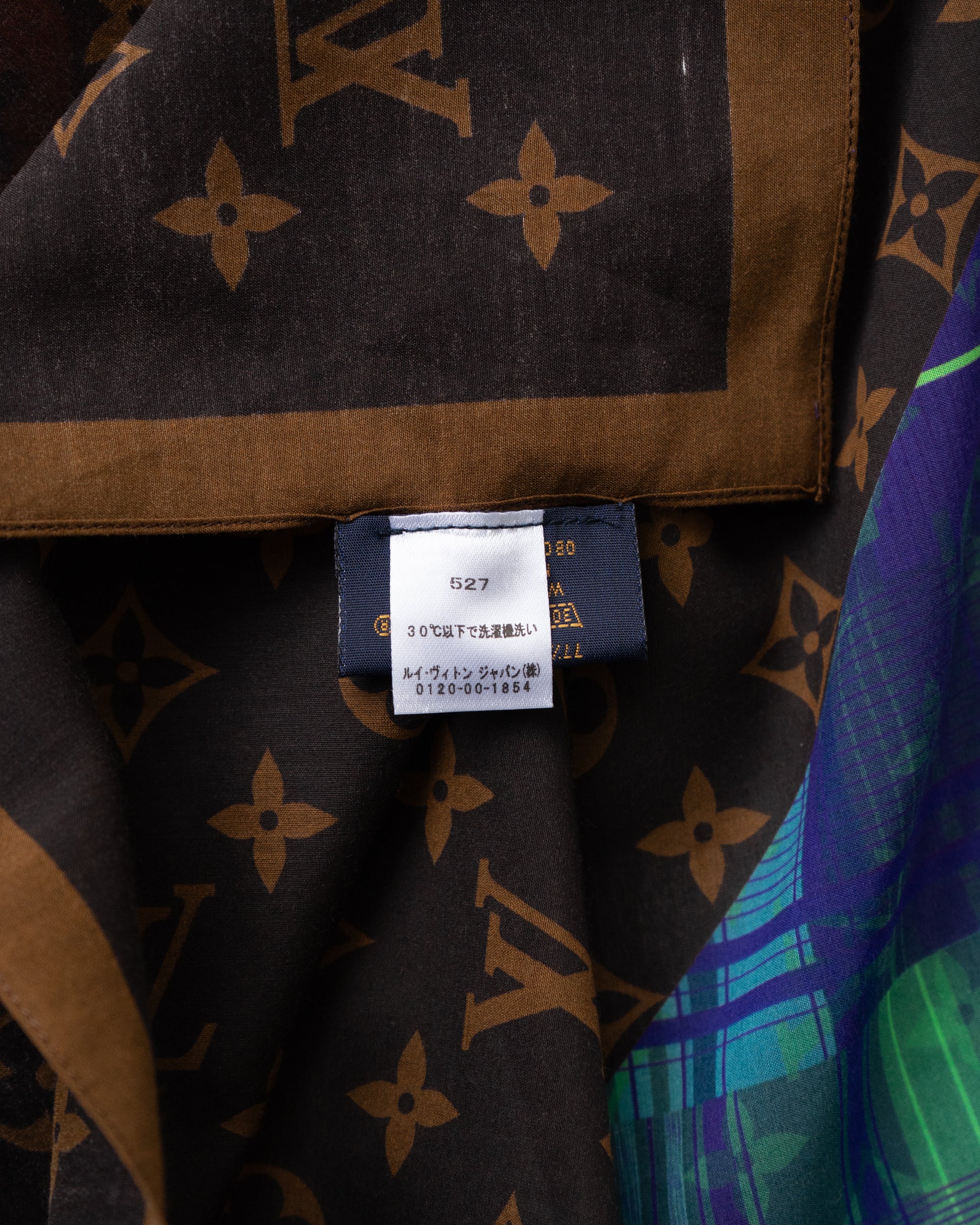 〈LOUIS VUITTON by Virgil Abloh〉LV Collage Bandana
