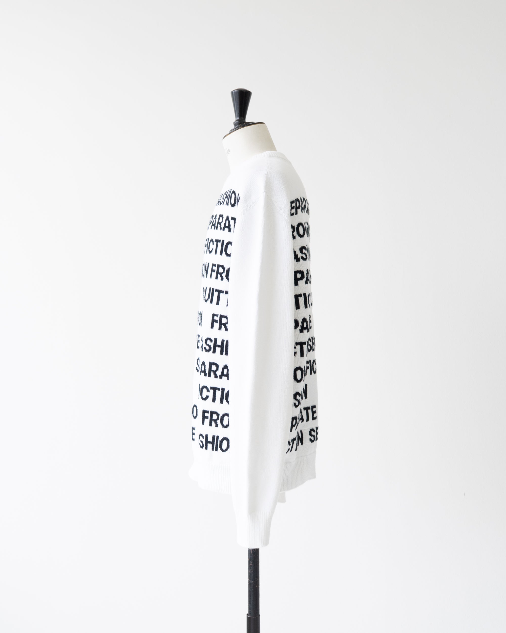 〈LOUIS VUITTON by Virgil Abloh〉Cotton Sweater RM212M USO HLN06W