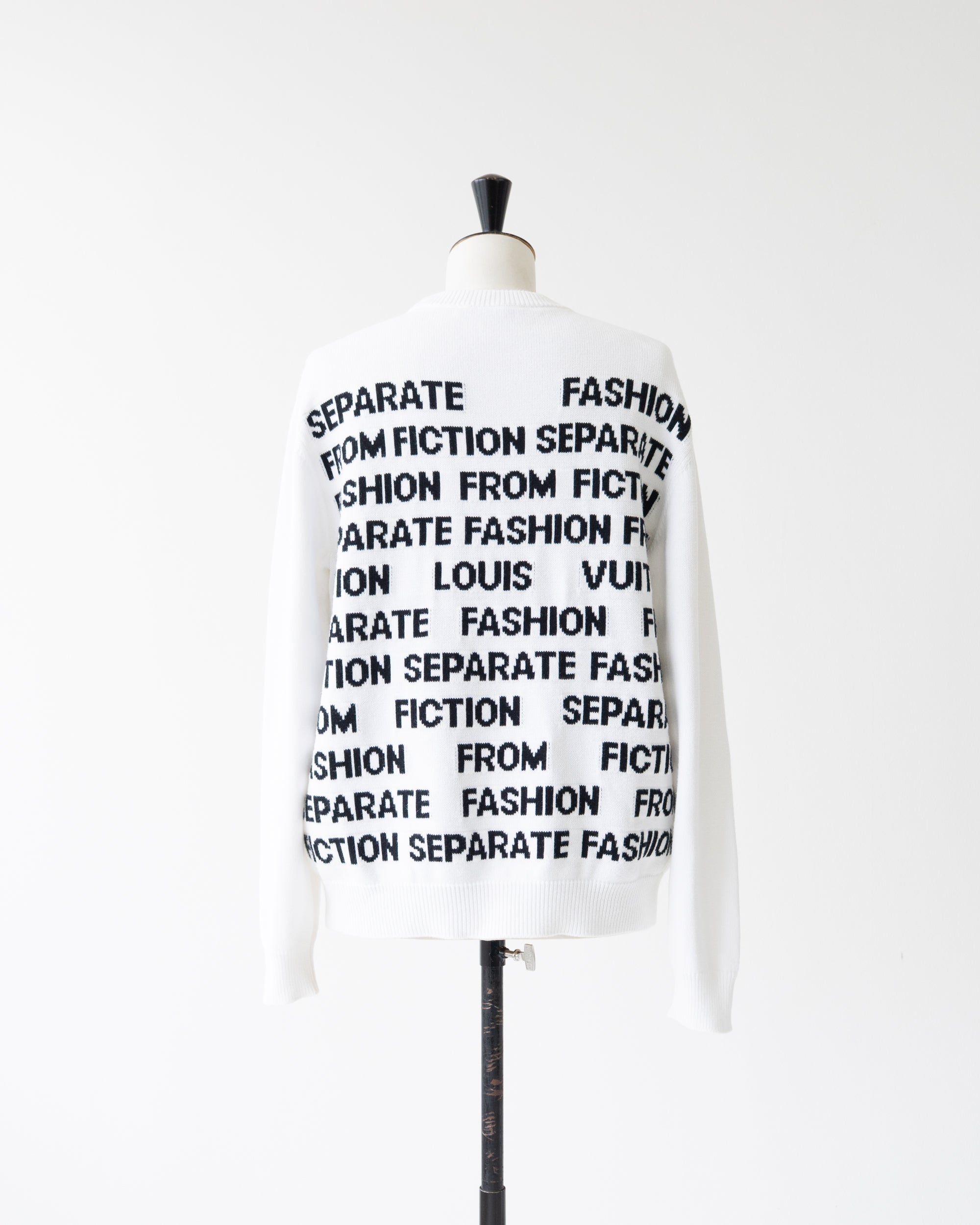 〈LOUIS VUITTON by Virgil Abloh〉Cotton Sweater RM212M USO HLN06W