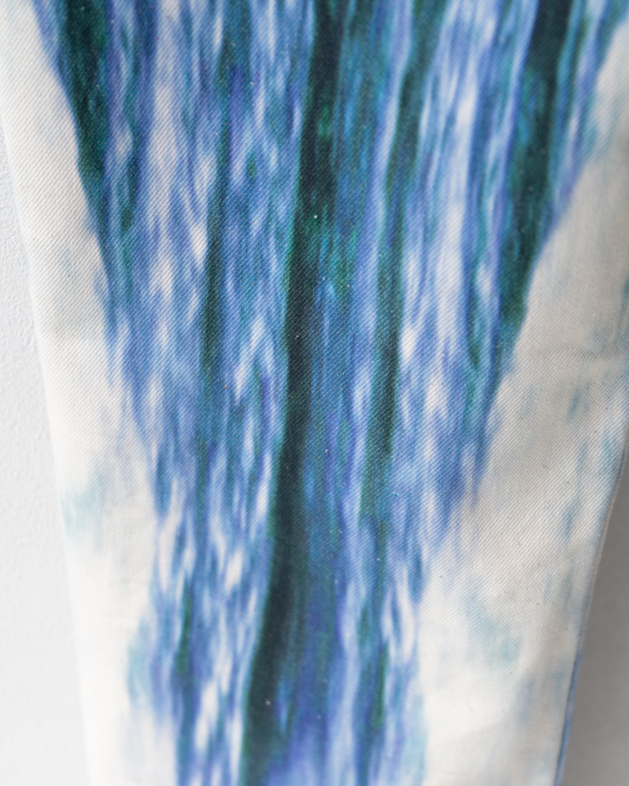 〈LOUIS VUITTON by Virgil Abloh〉Patterned Denim Pants RM221 J85 HMD72W