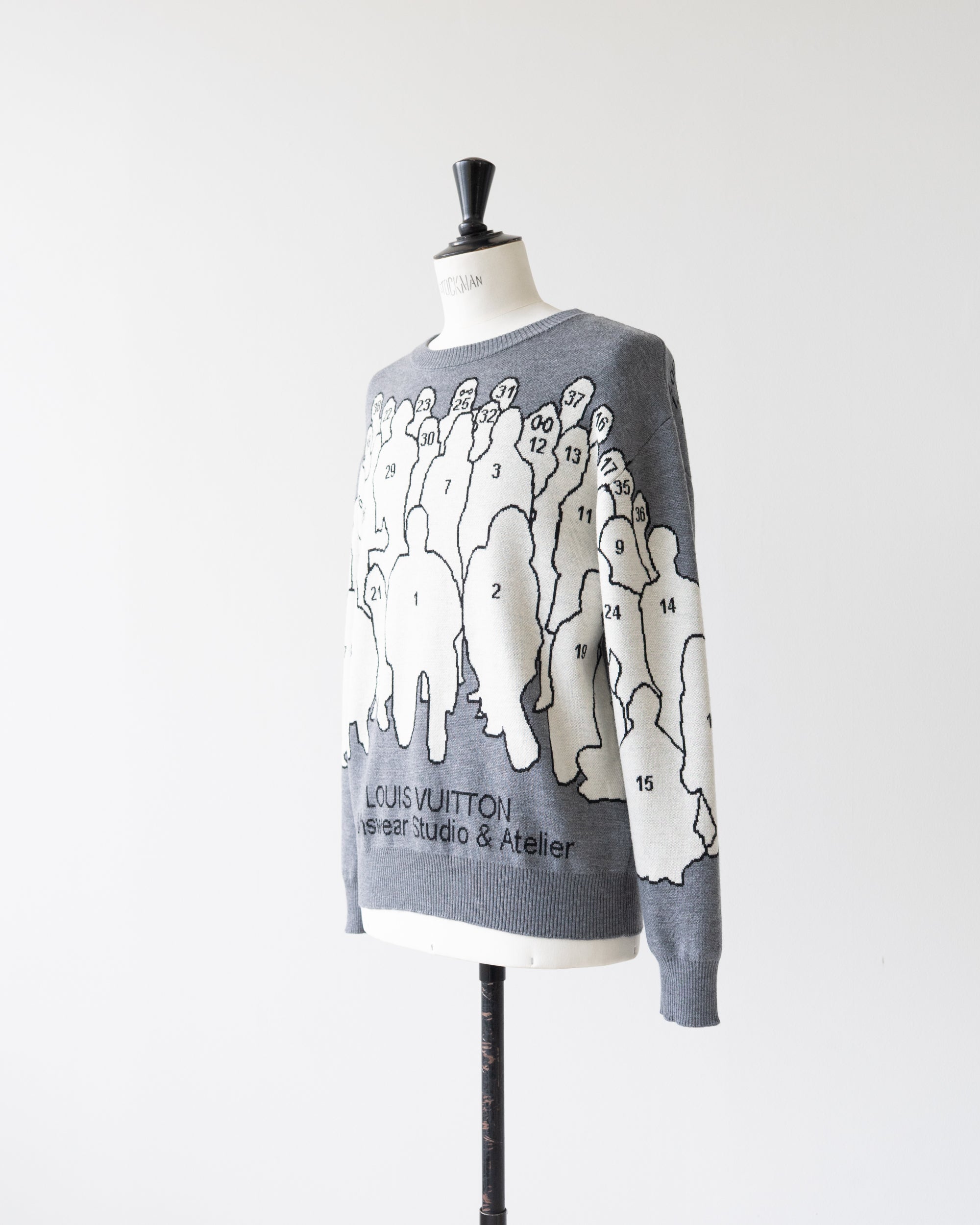 〈LOUIS VUITTON by Virgil Abloh〉Virgil Ablon Knit RM201M TBL HIN14W