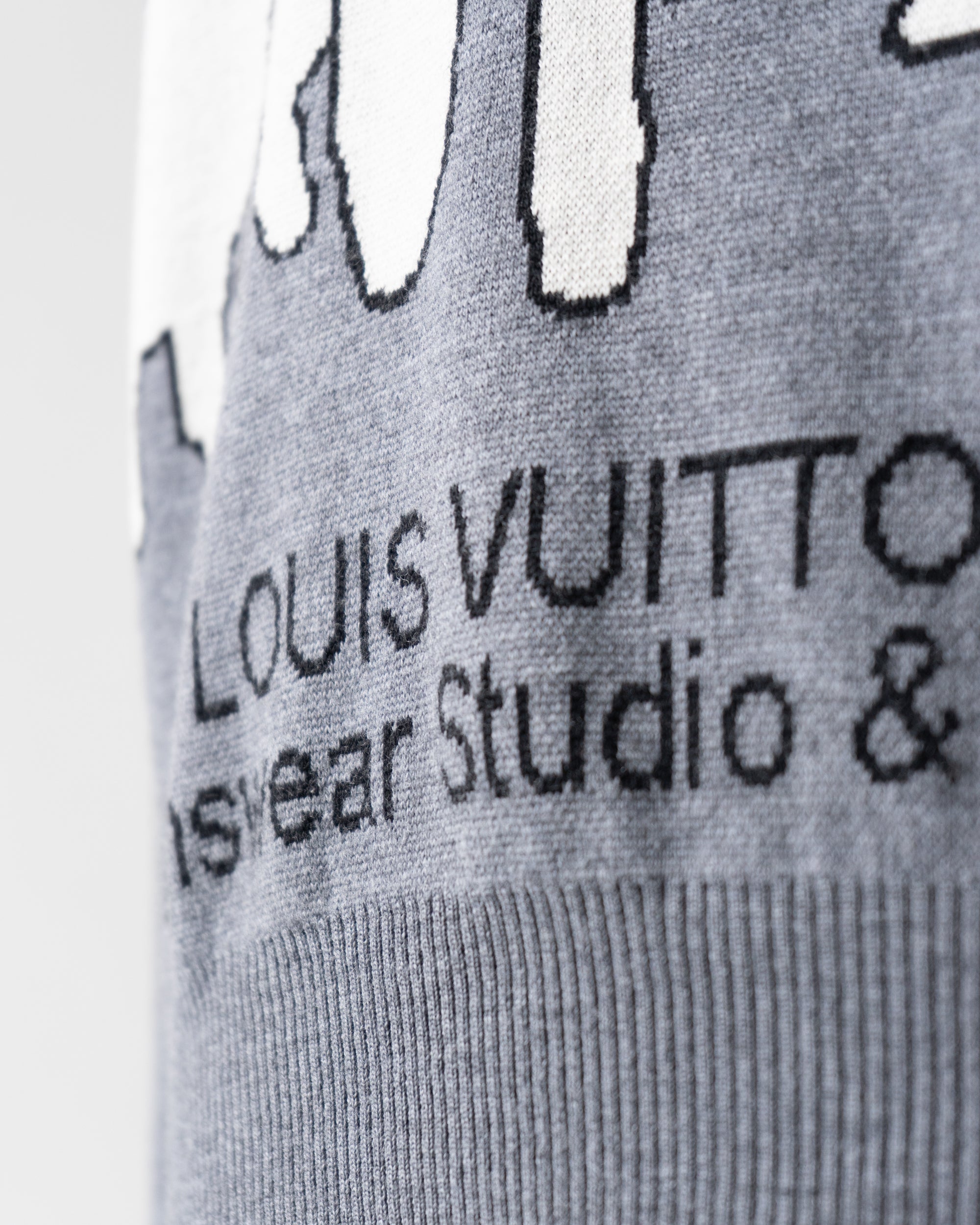 〈LOUIS VUITTON by Virgil Abloh〉Virgil Ablon Knit RM201M TBL HIN14W