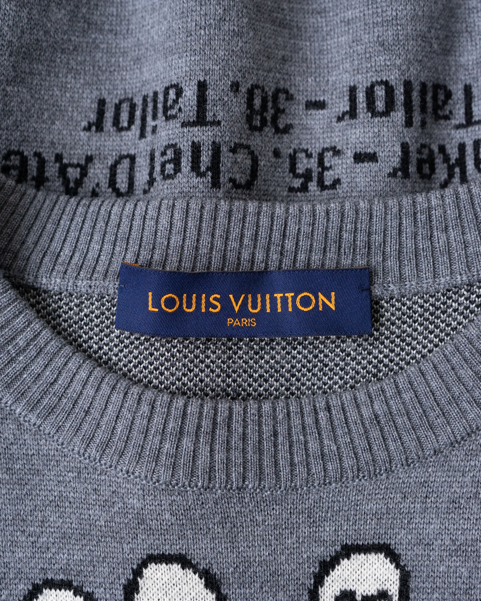 〈LOUIS VUITTON by Virgil Abloh〉Virgil Ablon Knit RM201M TBL HIN14W