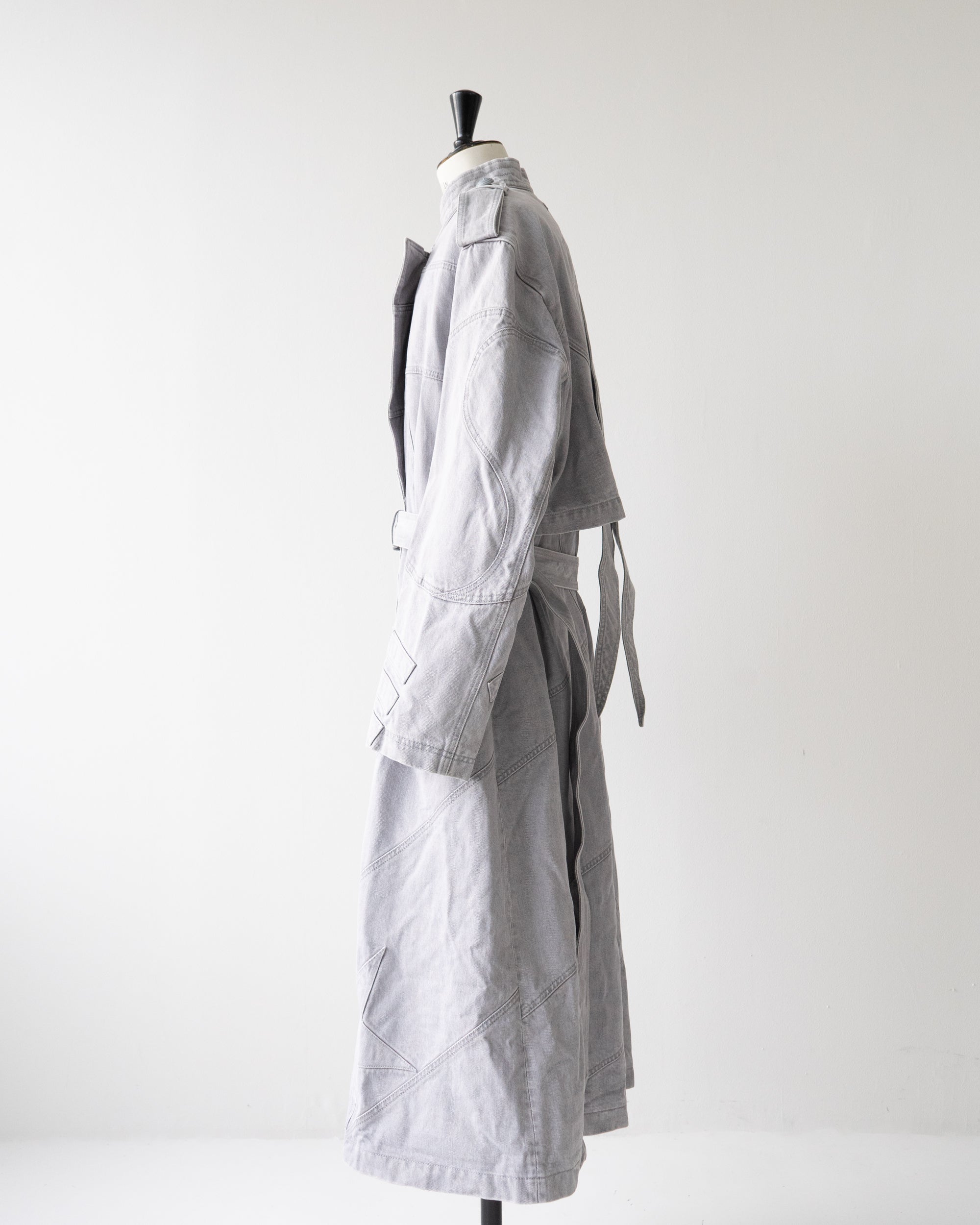 〈LOUIS VUITTON by Virgil Abloh〉Denim Long Coat