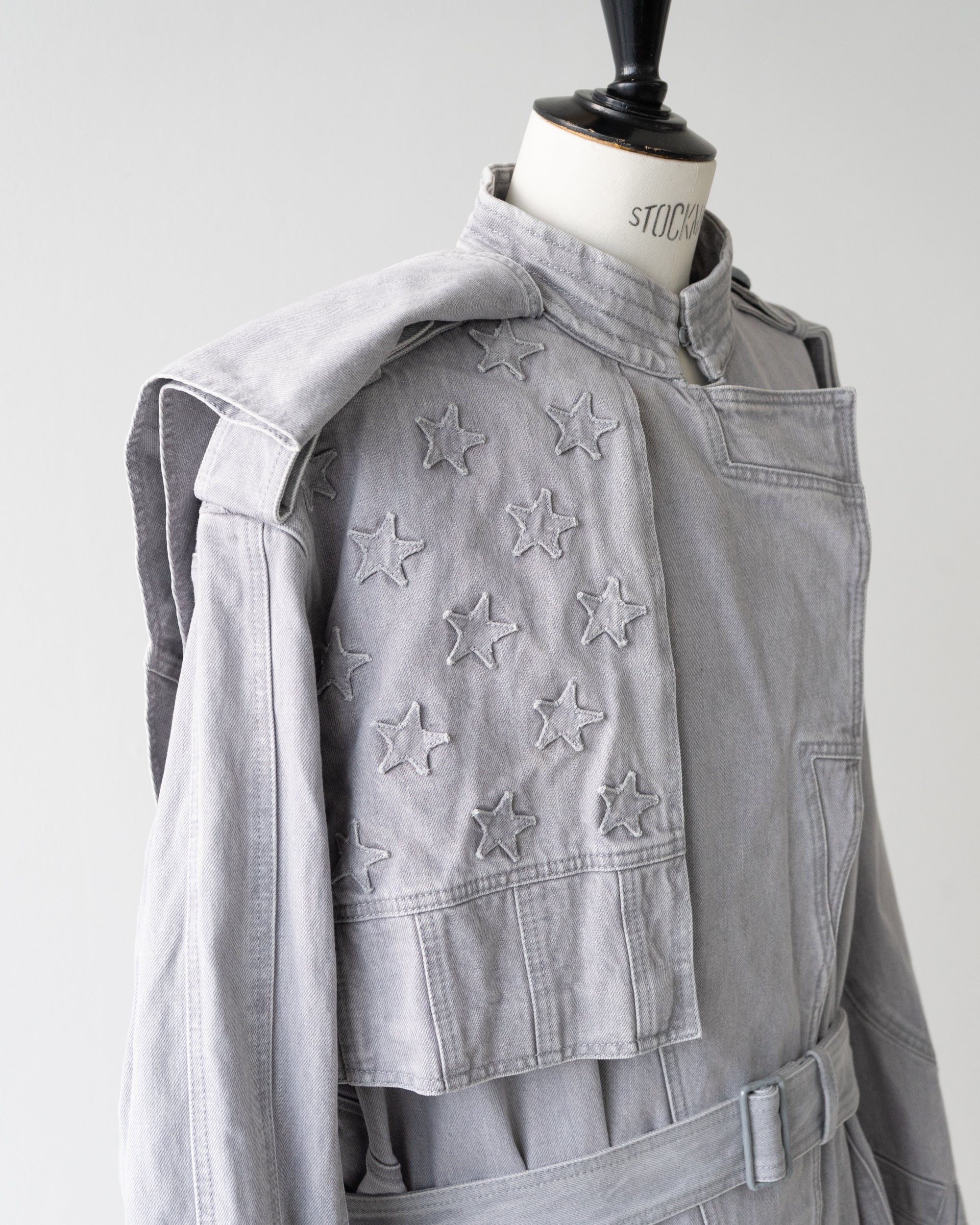 〈LOUIS VUITTON by Virgil Abloh〉Denim Long Coat