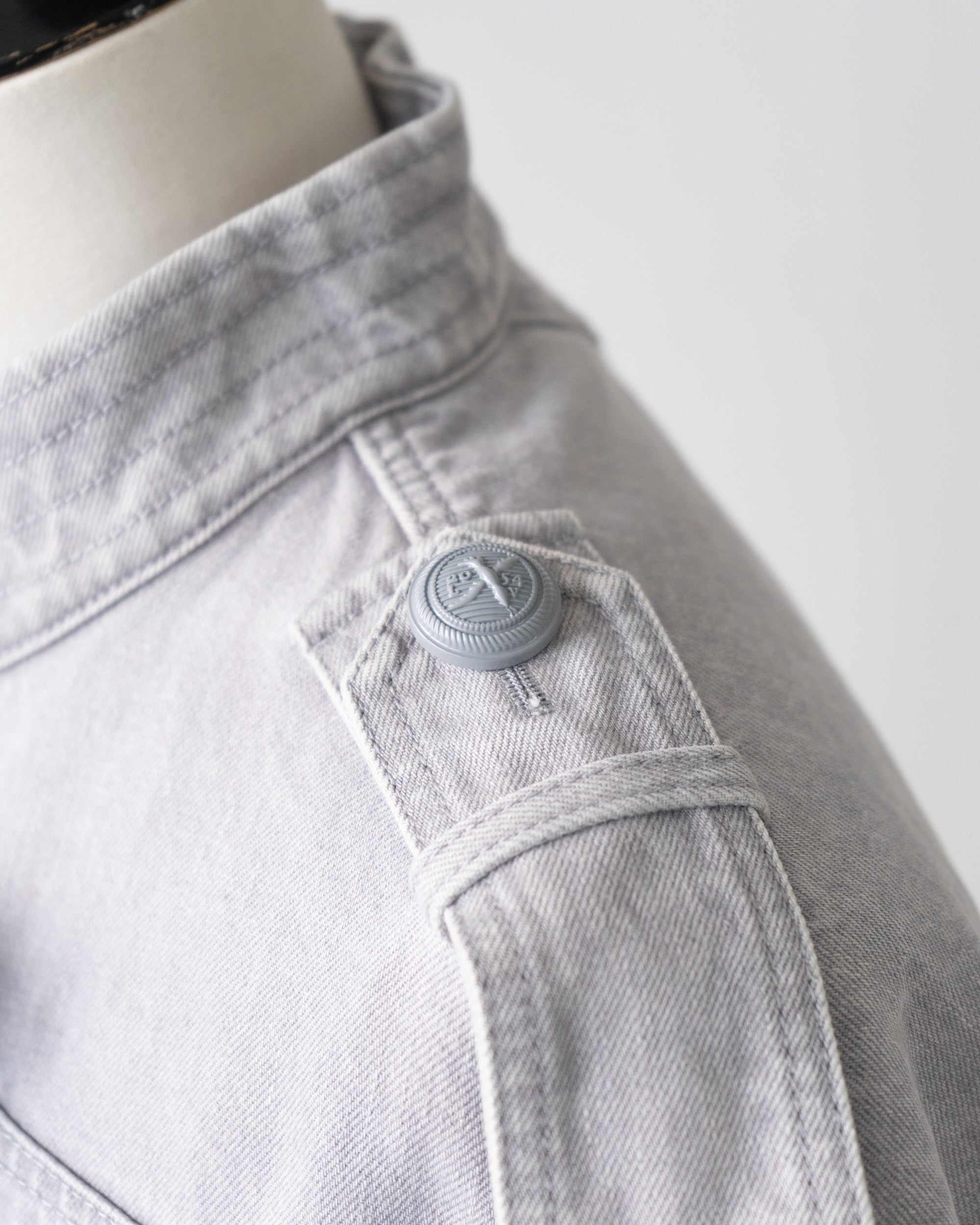 〈LOUIS VUITTON by Virgil Abloh〉Denim Long Coat