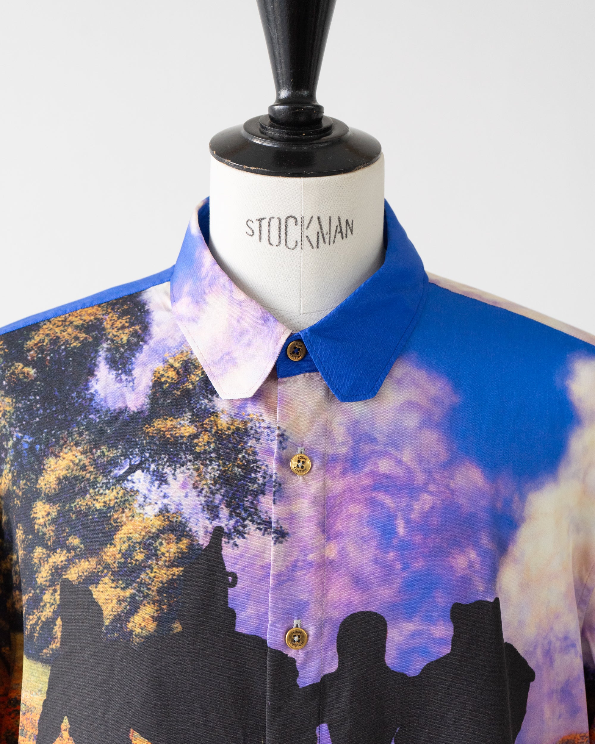 〈LOUIS VUITTON by Virgil Abloh〉All-over Print Shrit