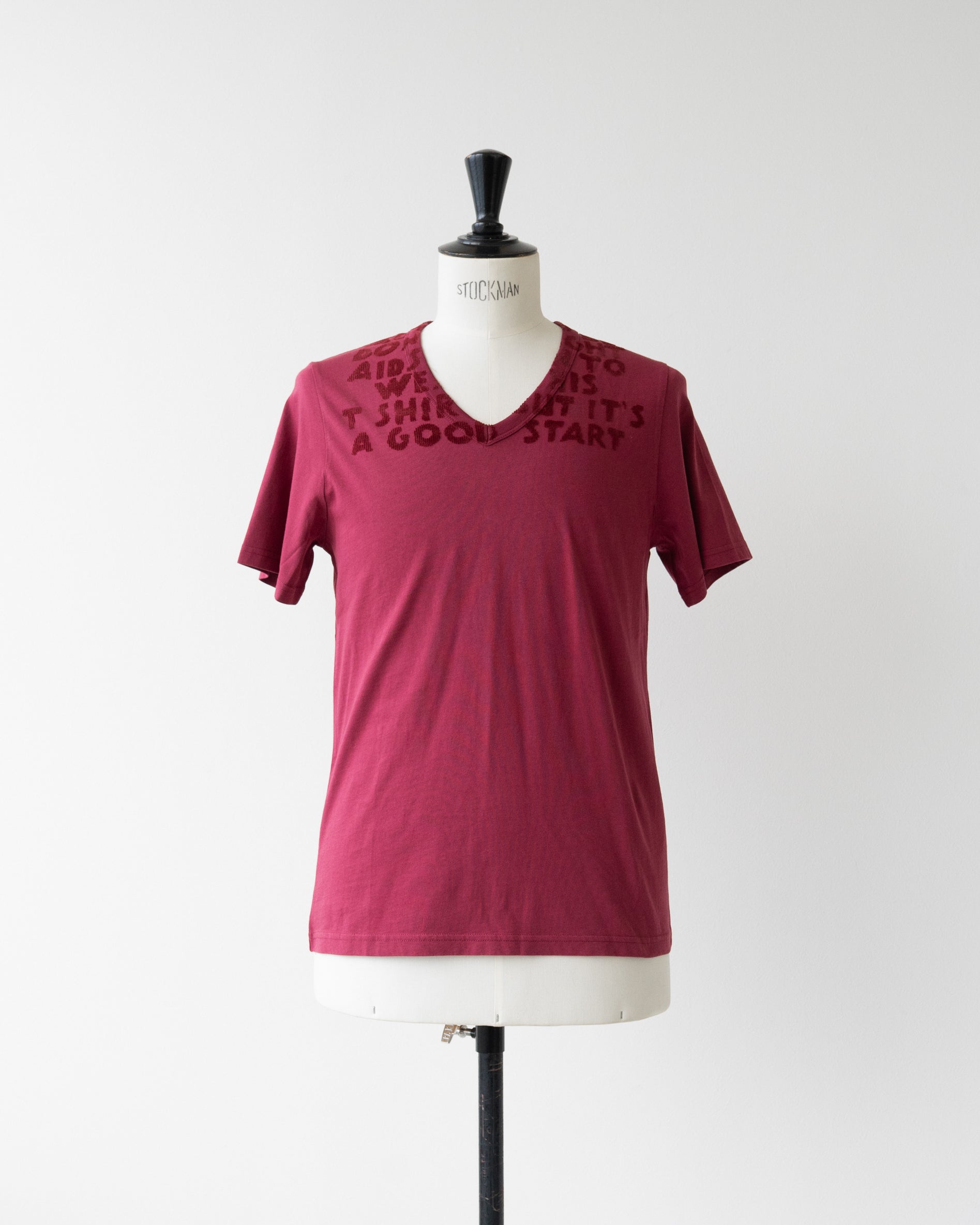 〈Maison Margiela〉AIDS Awareness T-shirt