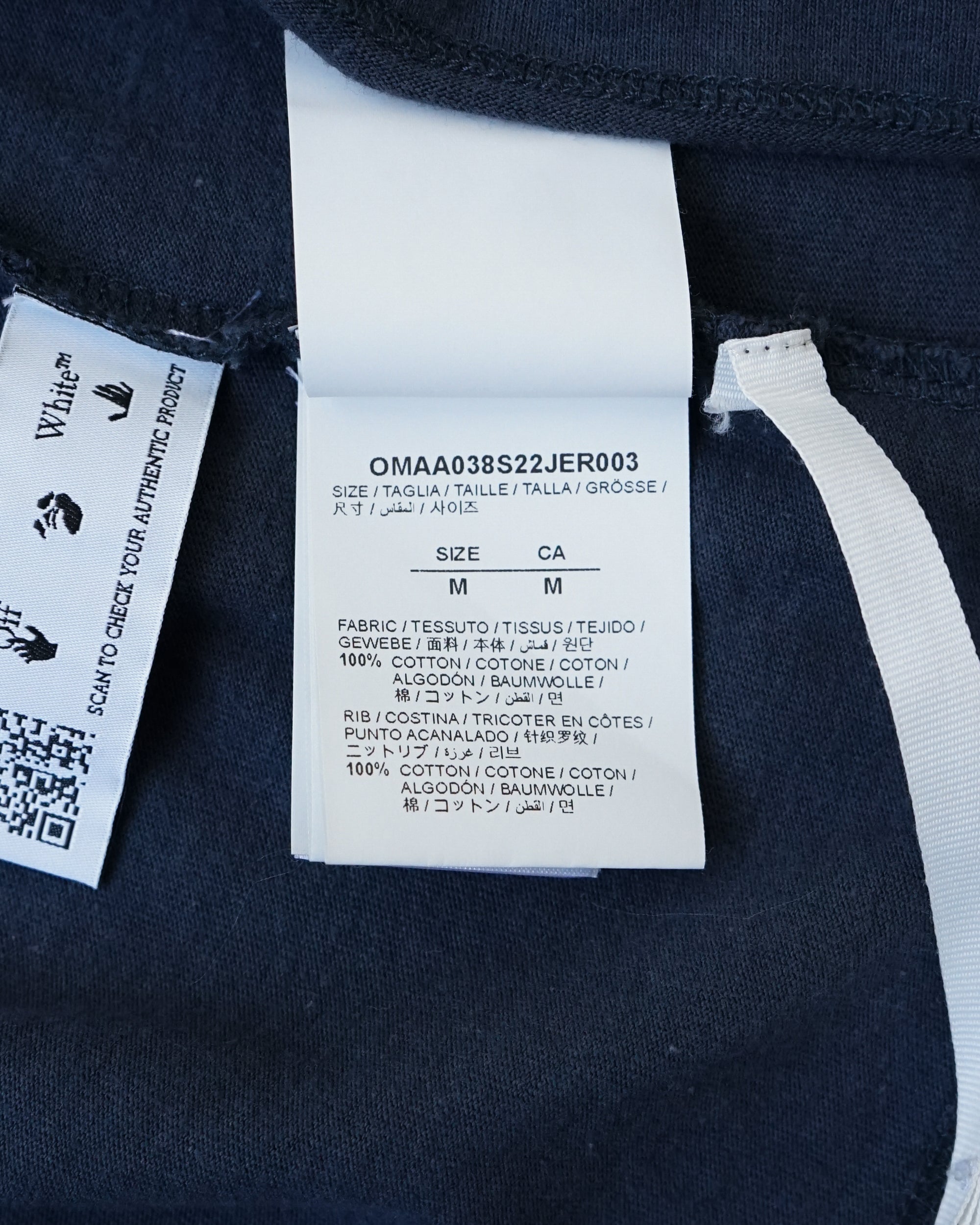 〈OFF-WHITE by Virgil Abloh〉T‐shirt