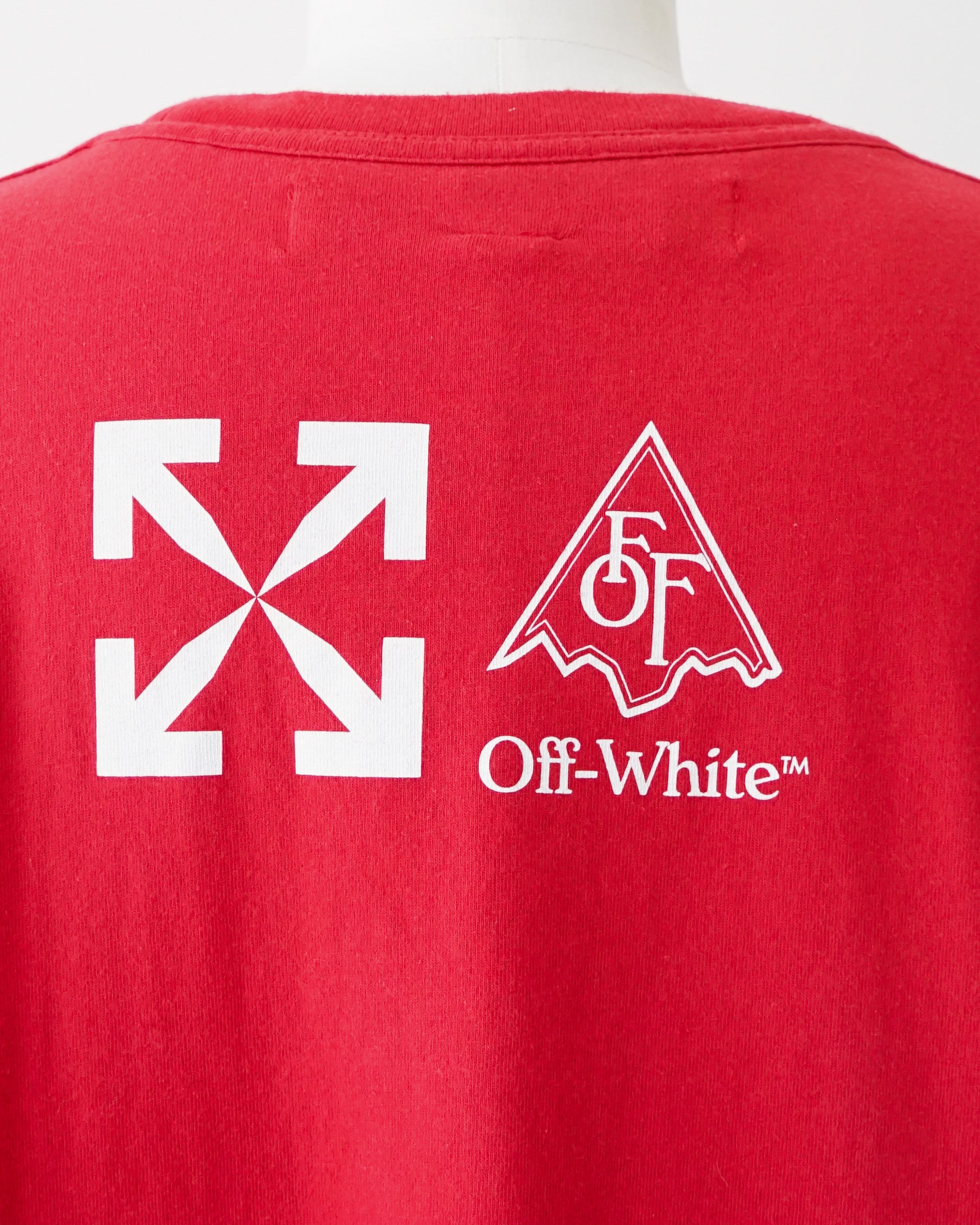 〈OFF-WHITE by Virgil Abloh〉T‐shirt