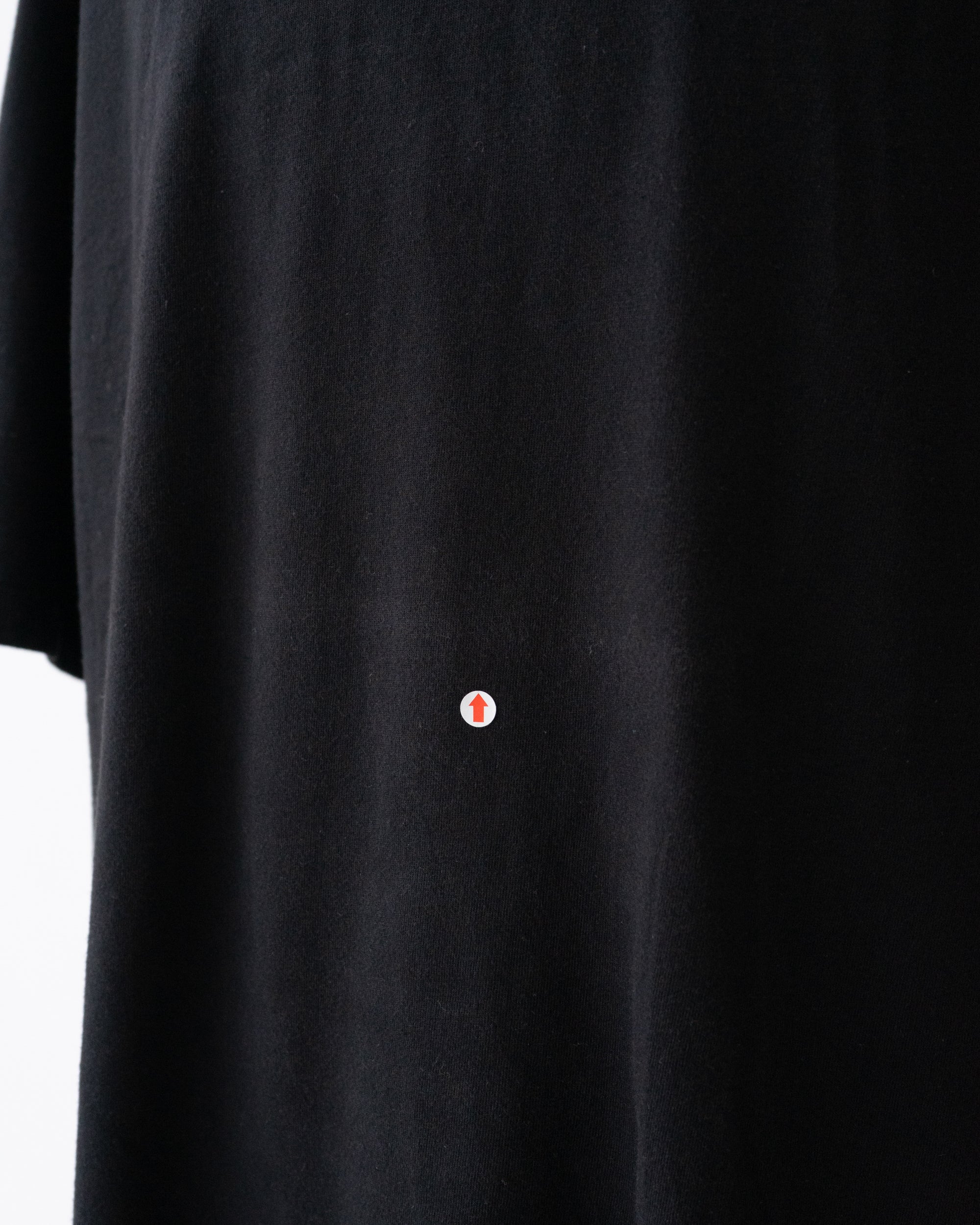 〈RAF SIMONS〉CROPPED T-SHIRT WITH CUT OUTS T-shirt 2019SS