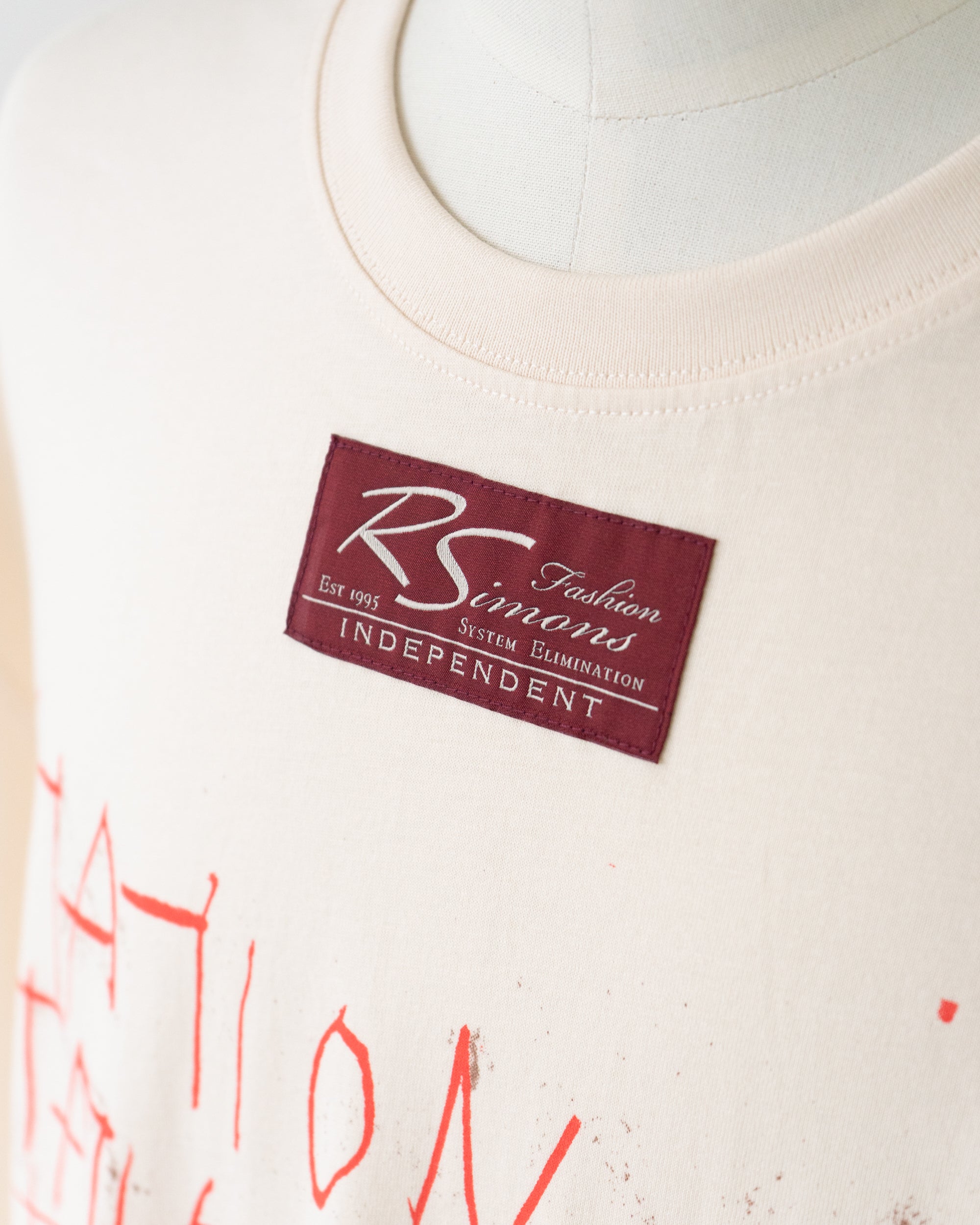 〈RAF SIMONS〉T-shirt