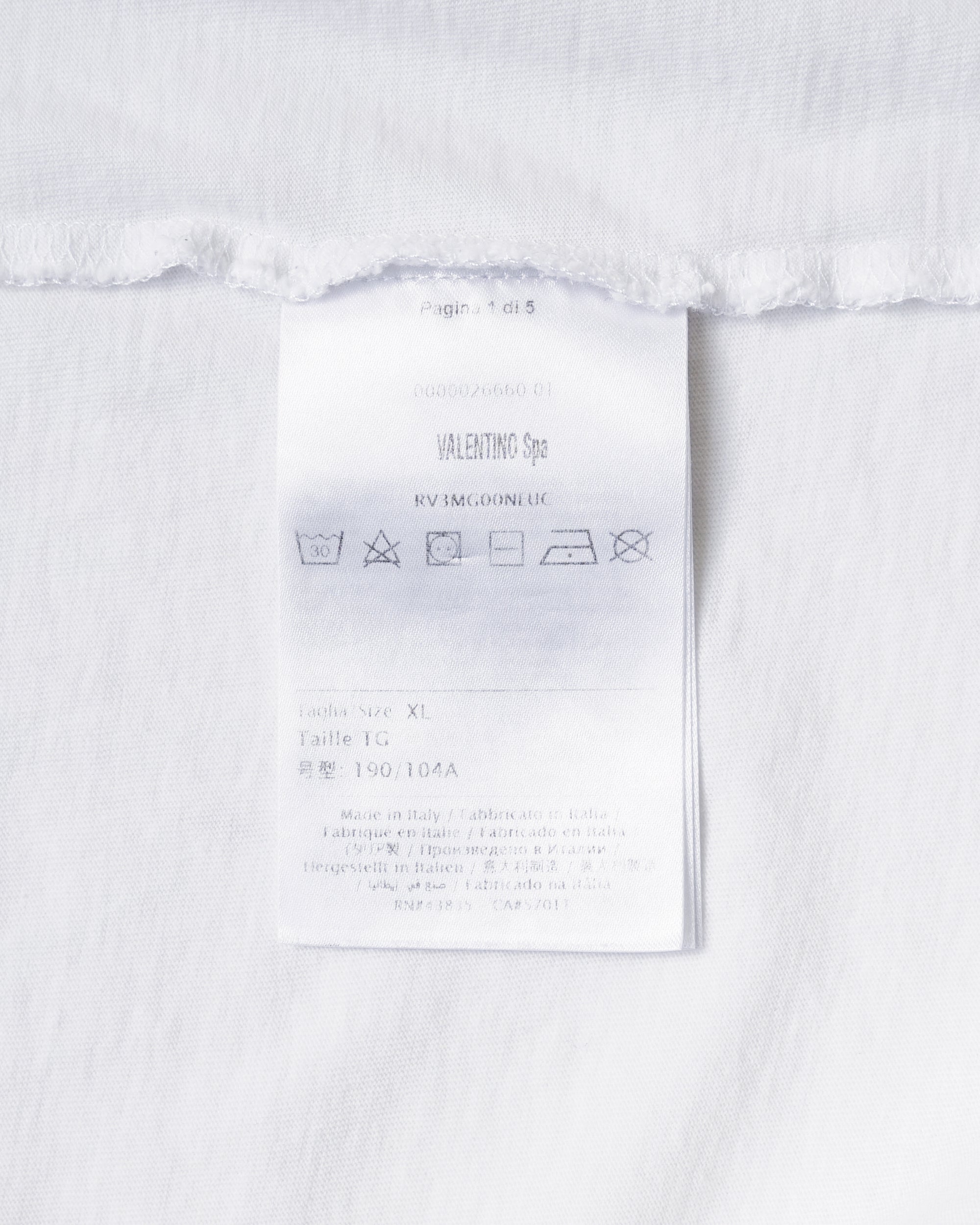 〈VALENTINO〉Logo T‐shirt