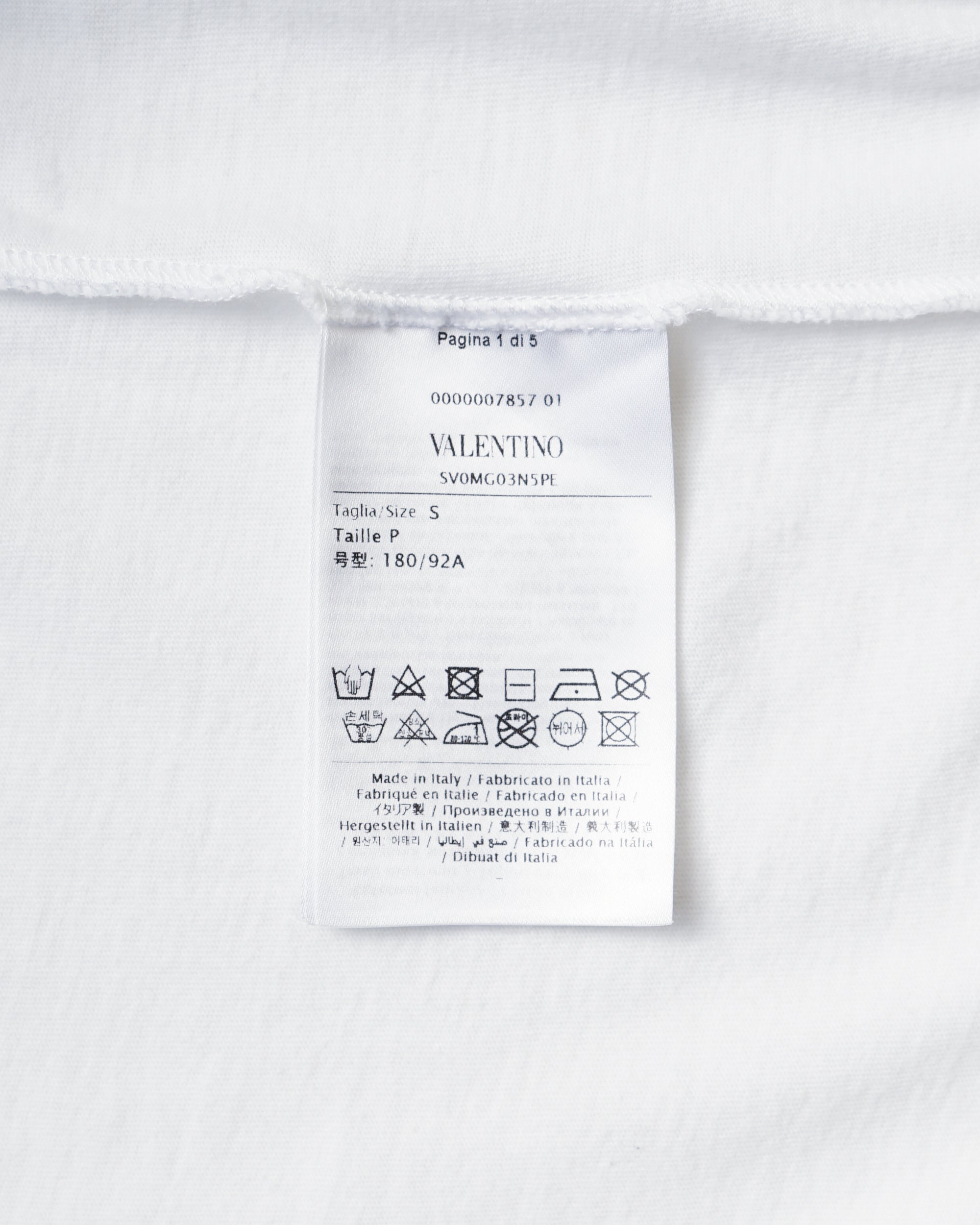 〈VALENTINO × UNDERCOVER 〉T‐shirt