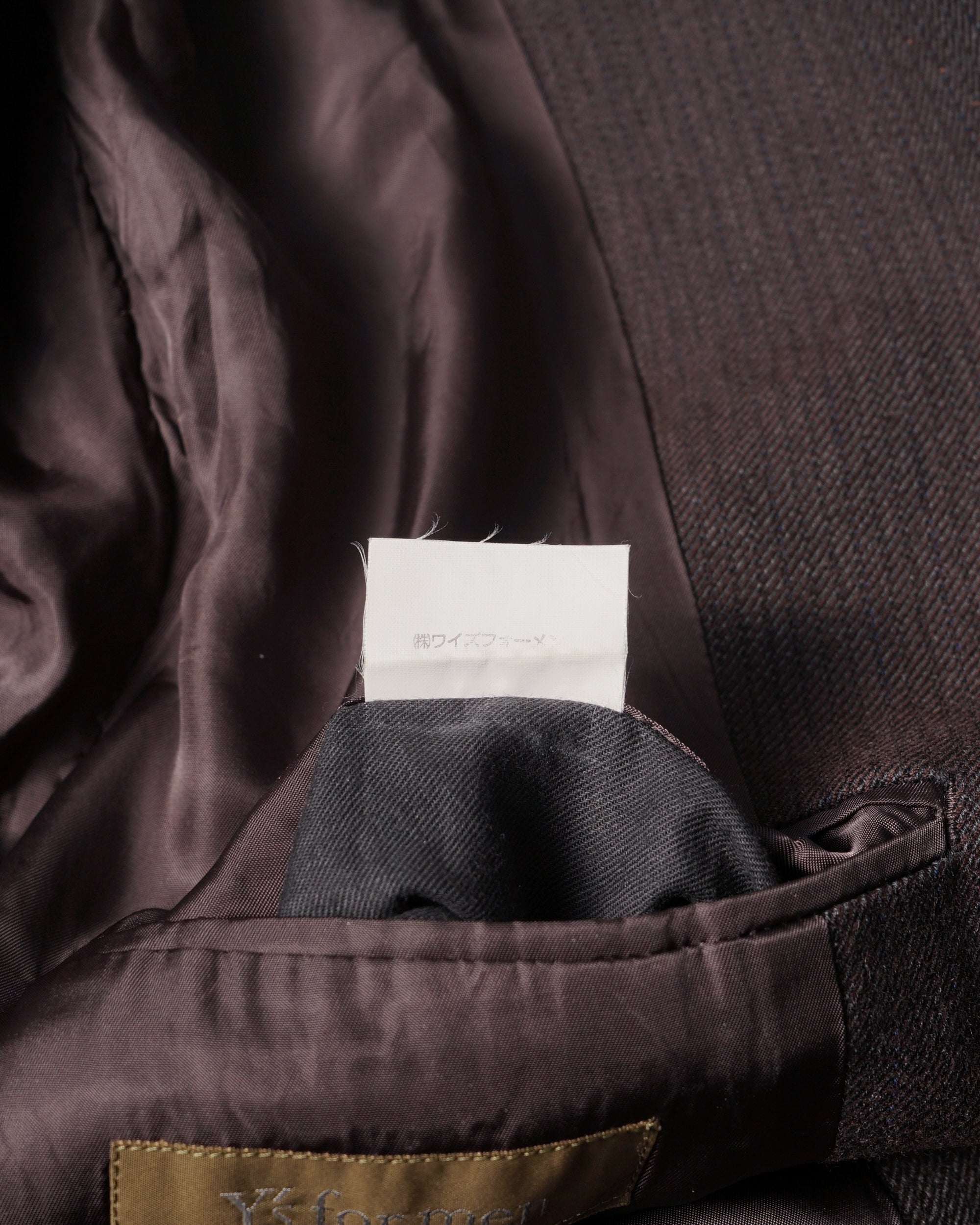 〈Y's for men〉Chester Coat