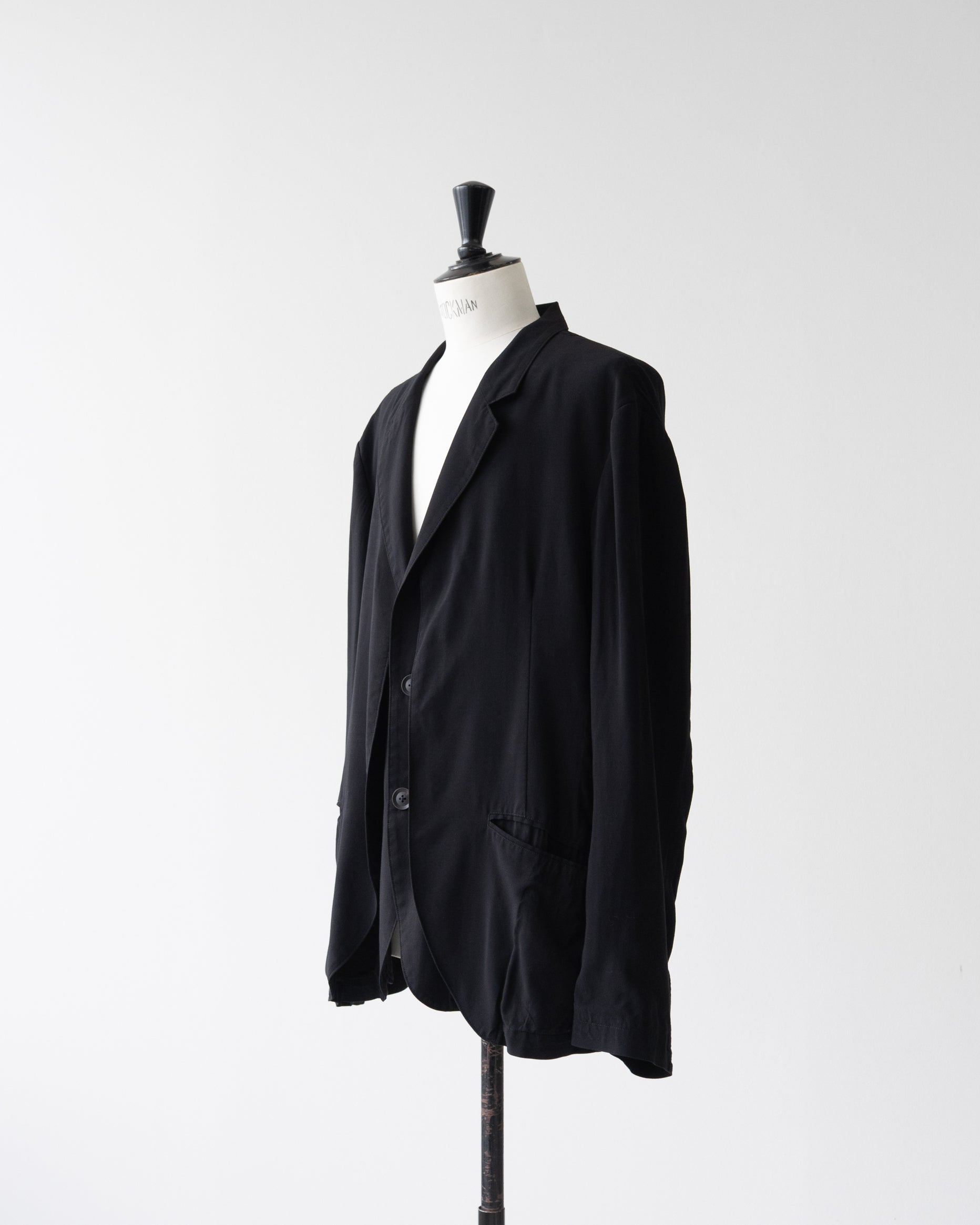 〈Yohji Yamamoto POUR HOMME〉Layered Sheer Jacket