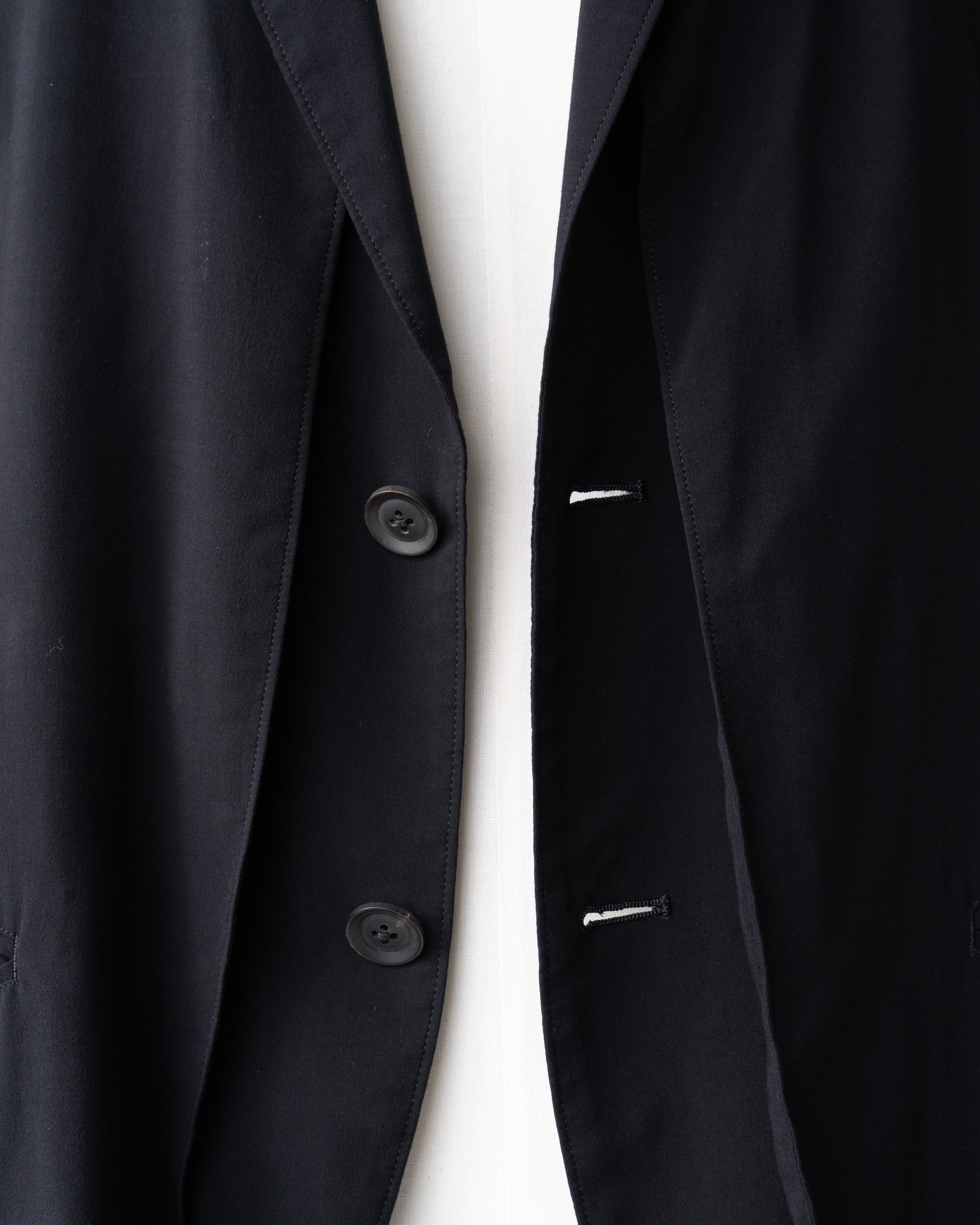 〈Yohji Yamamoto POUR HOMME〉Layered Sheer Jacket