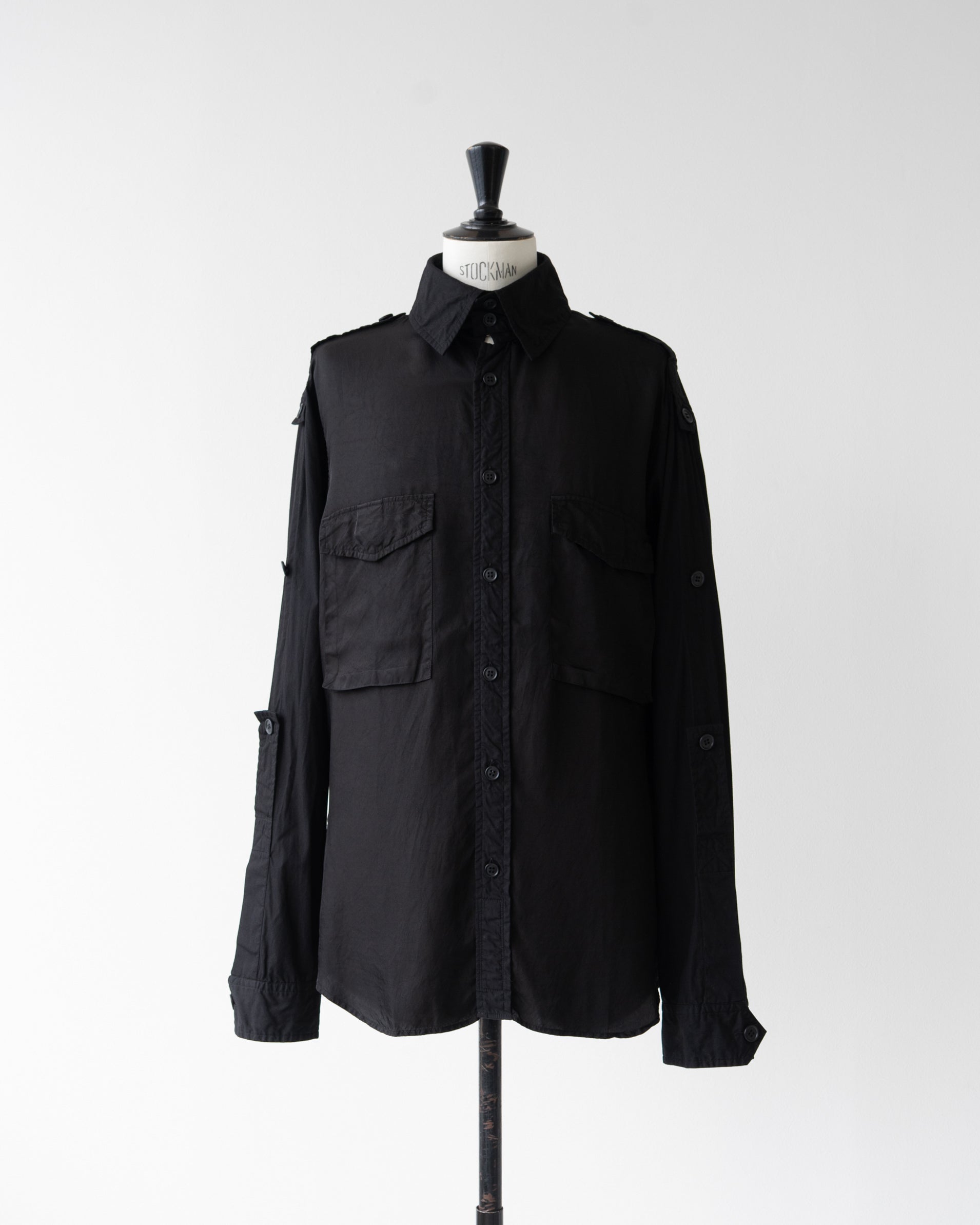〈Yohji Yamamoto POUR HOMME〉Military Shirt