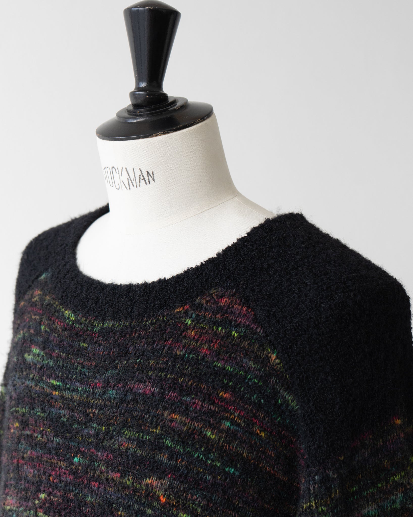 〈Yohji Yamamoto POUR HOMME〉Mix Knit Sweater