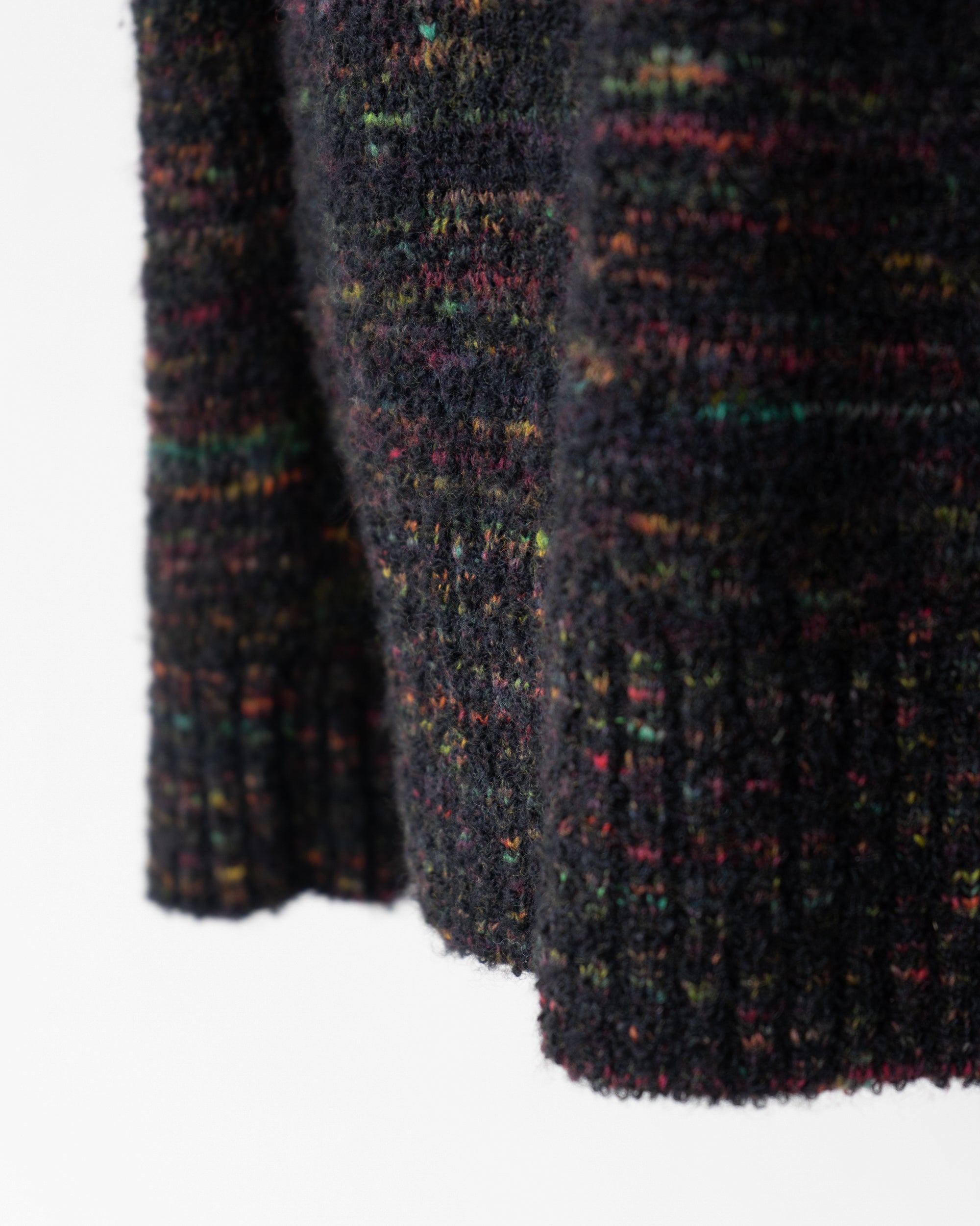 〈Yohji Yamamoto POUR HOMME〉Mix Knit Sweater