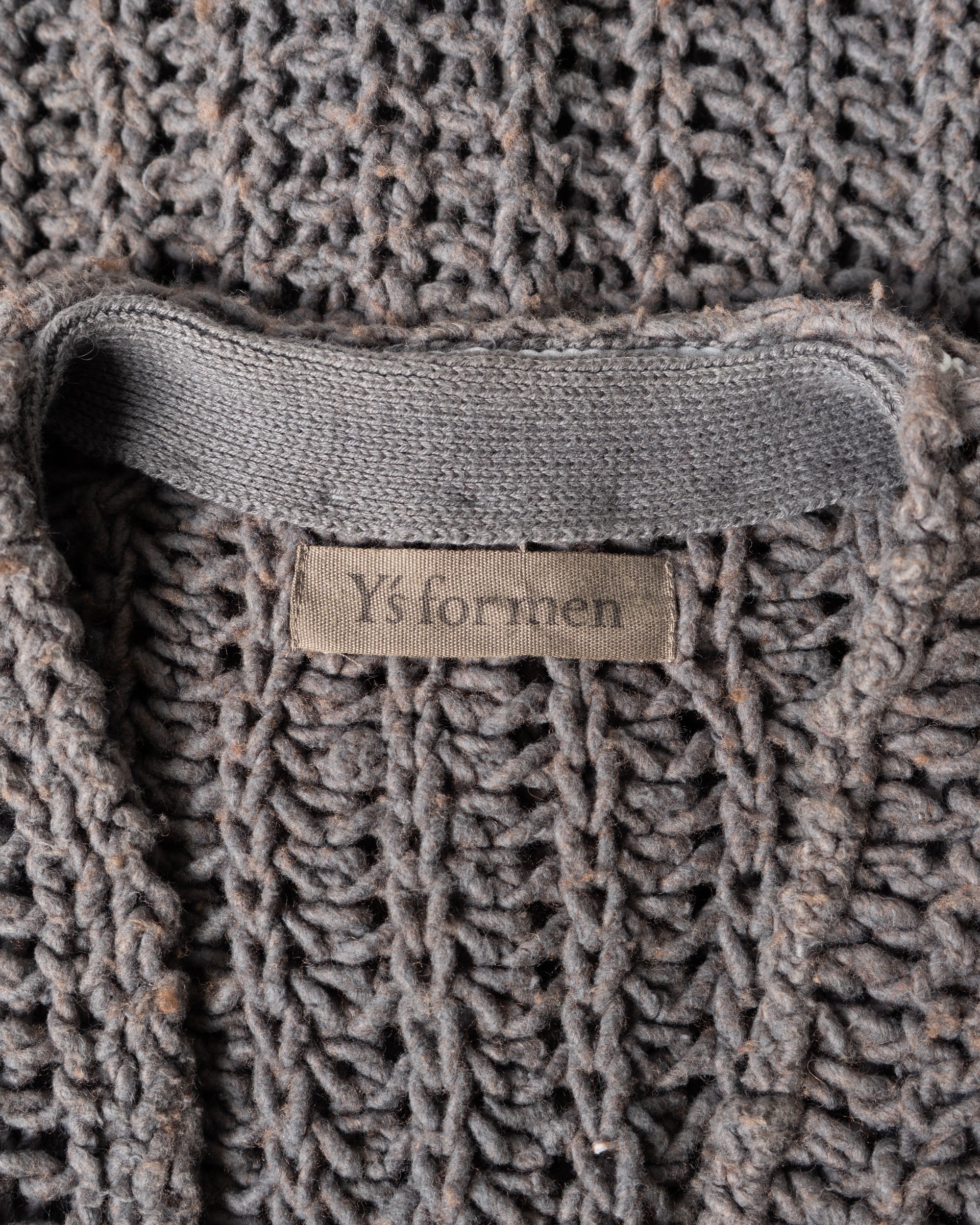 〈Y's for men〉Hand-knit Cardigan