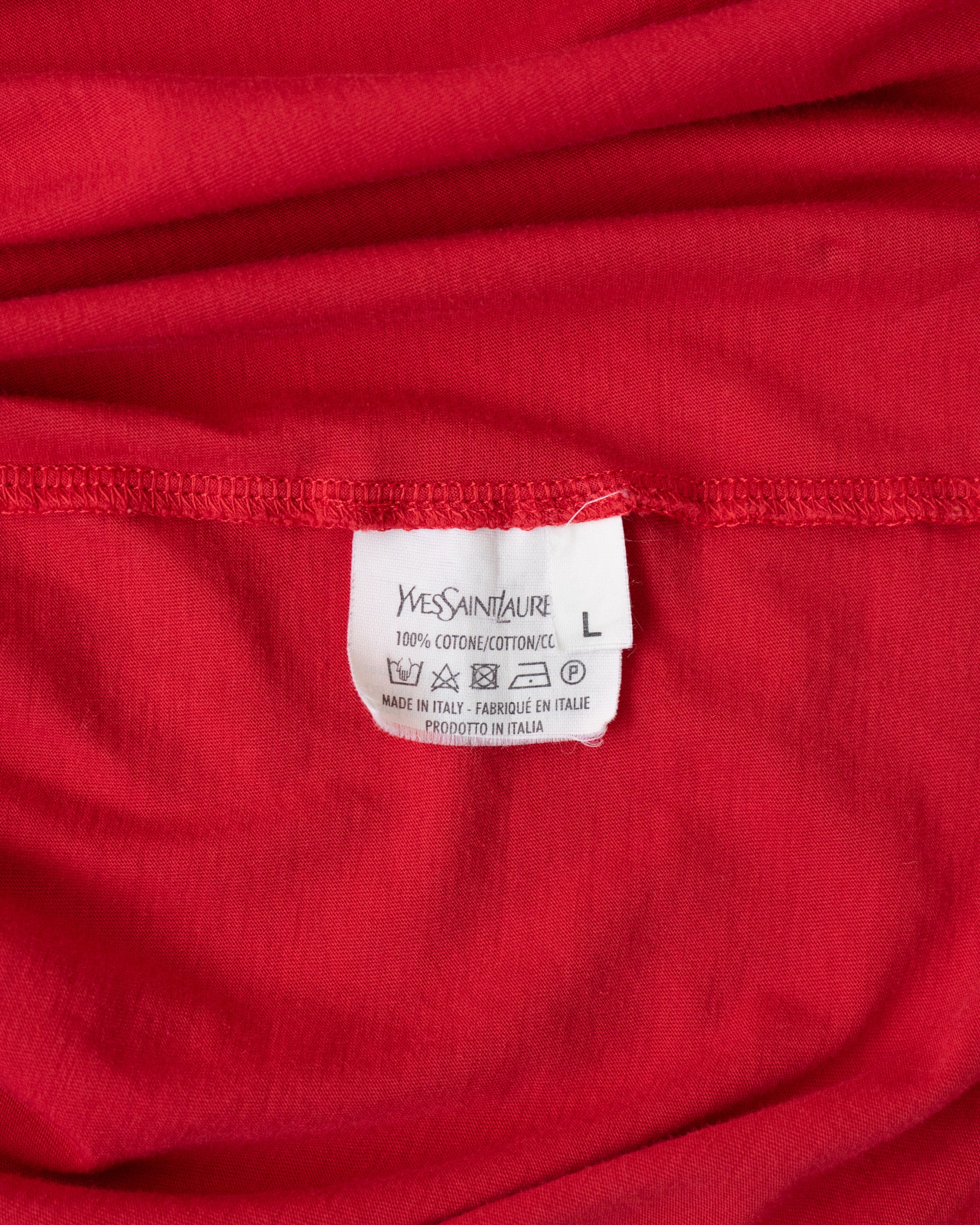 〈Yves Saint Laurent〉Logo T-shirt